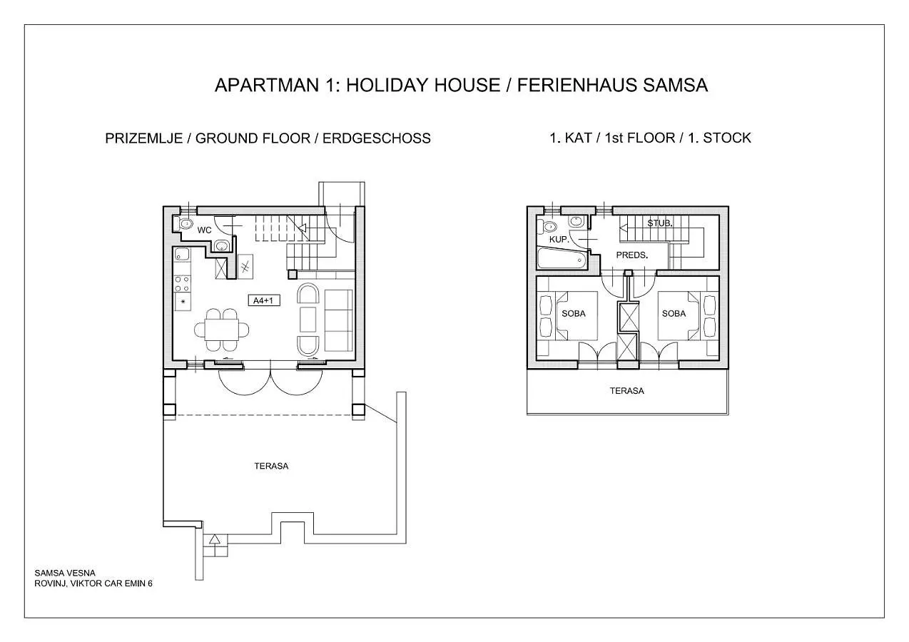 רוביני Apartments Samsa - Borik
